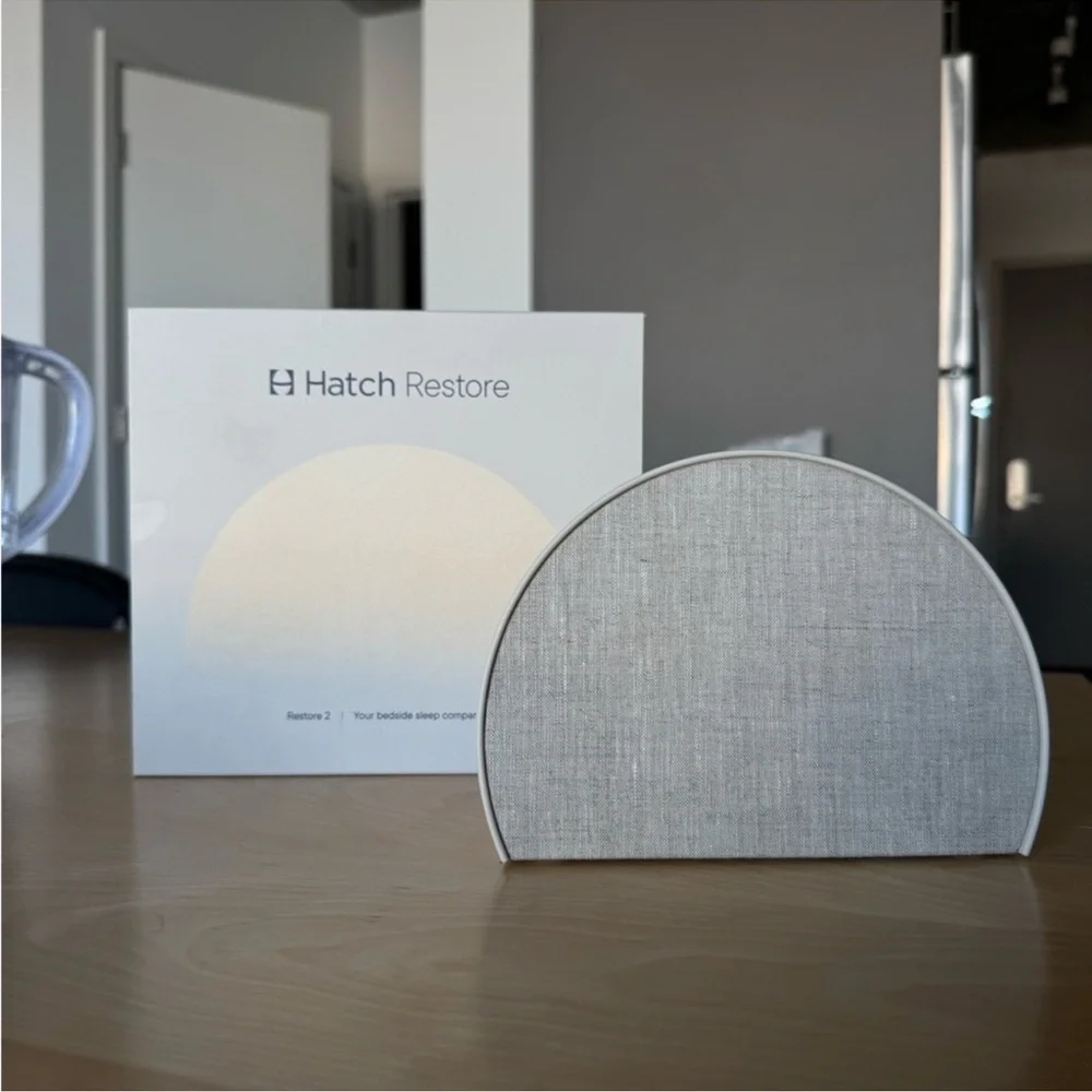 Hatch Restore Sleep Device in White and Gray - Picture 3 of 5